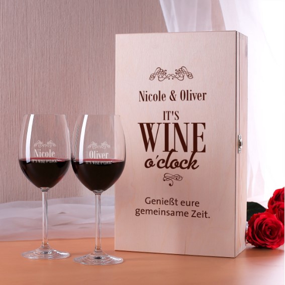 Persönliche Weingläser